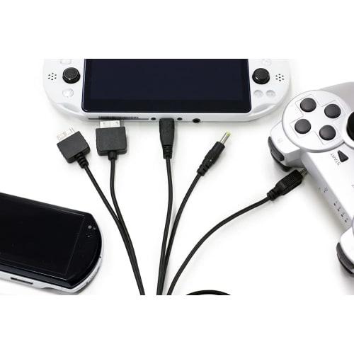 (For PS4 controller/PS3 controller/PSVITA2000/PSVITA1000/PSPgo/PSP) Multi-game USB charging cable S V2 <1m>