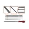 12 Pack Chainsaw File, Chainsaw Sharpener Kit,round Chainsaw File,depth Gauge,quick Check Gauge