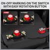 Battery Disconnect Switch 275A Top Post Car Battery Cut Off Switch 12-48V On/Off Heavy Duty Disconnect Shut Off Switch For RV Marine Boat