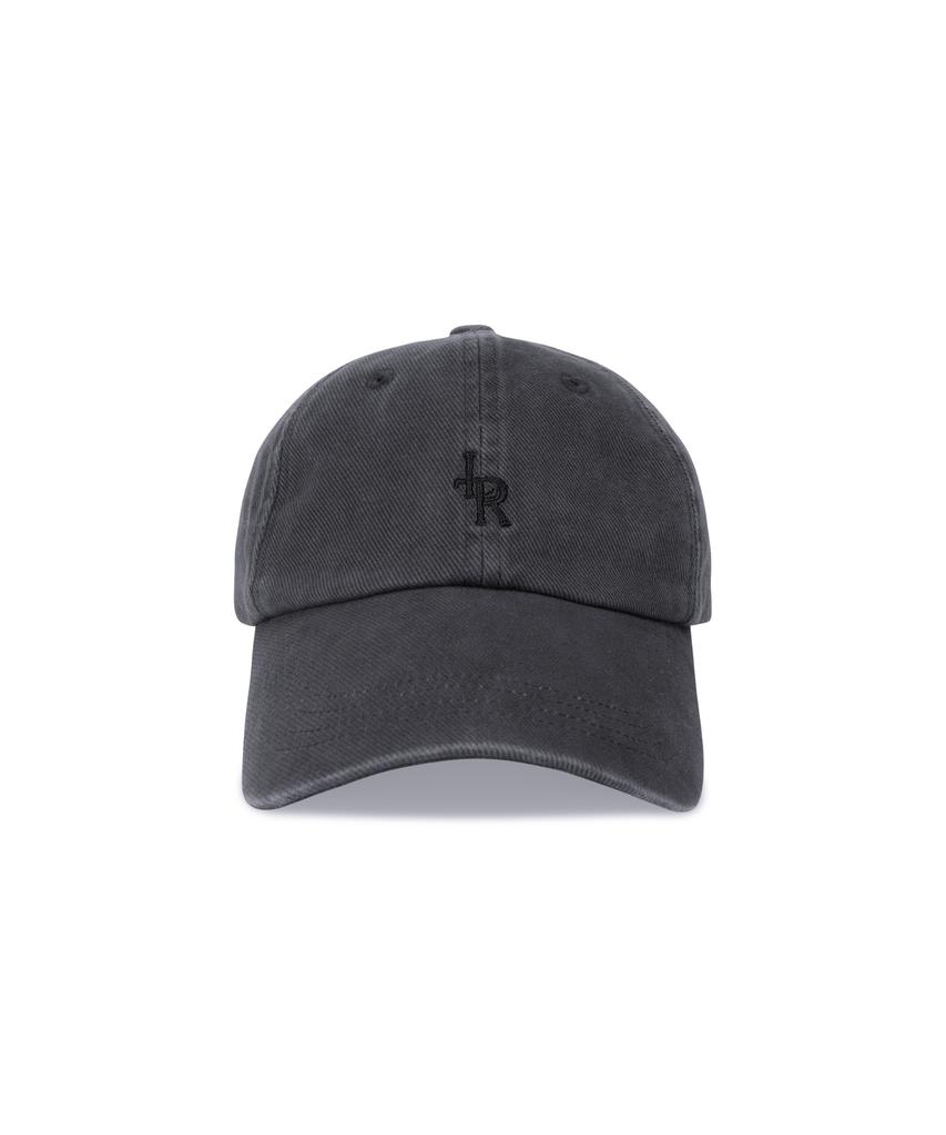 Ledeoli Small Logo Washed Cotton Ball Cap [Charcoal]