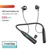 Dopni Long-Lasting Bluetooth Neckband Headphones with Large Battery & Dual-Ear Power Display