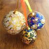 Vintage Cloisonné Kugelschmuck Handgefertigt Kupferdraht Emaille Weihnachtsdeko Hängender Anhänger