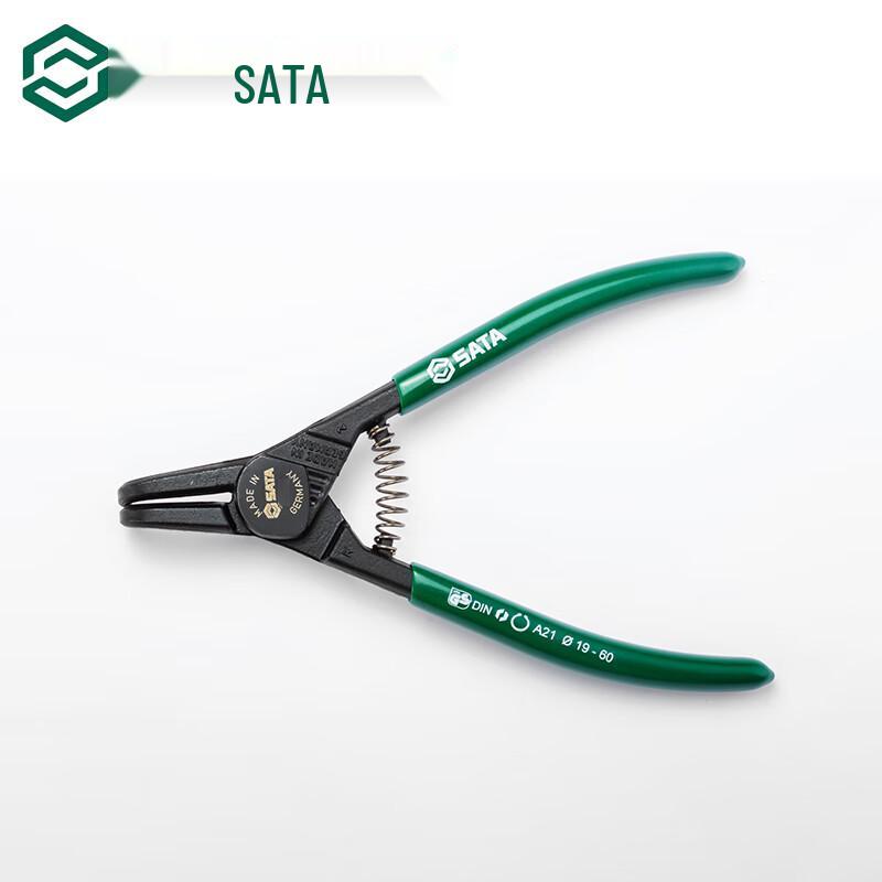 SATA G-Series German Bent-Nose Circlip Pliers 7 inches