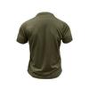 Men's Casual Solid Color Outdoor Sports Shirt Henley Short Sleeve Pocket T-Shirt Cotton Blend Round Neck Lightweight Comfortable