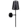 Wall Sconce Rechargeable Dimmable RGB Wall Light Hollow Out Bedside Light with Remote Control for Bedroom