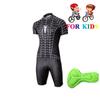 Spider-Man Cycling Suit Children's Suit Summer Road Bike Short Sleeve Cycling Suit Sportswear
