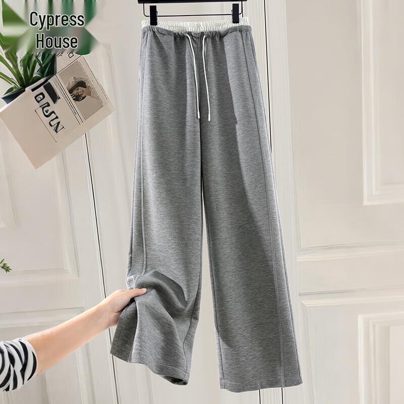 

Women s Elastic Waist Casual Long Pants M