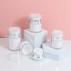 15ML Airless Empty Pump Jar Cream Bottle Portable Size  Leak-proof Empty Airless Moisturizer Face Cream Dispenser for Travel