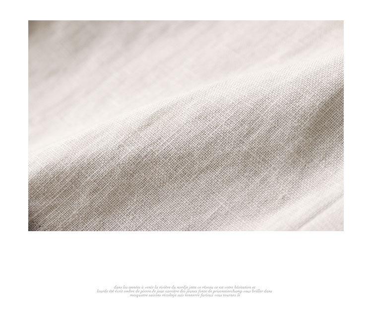 Women's Spring 2025 Wide-Leg Linen Blend Pants - Loose, Lightweight, Solid Color, Nine-Point Straight Leg.