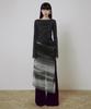 Jupe enveloppante Jovian transparente Peulleeoeob (Fl-240_Noir)