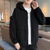Spring and Autumn New Cargo Jacket Men's Versatile Fashion Hooded Korean Men's Plus Size Casual Jacket