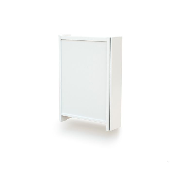 AT4 - Table a langer murale rabattable en bois EAZY Blanc - Taille unique