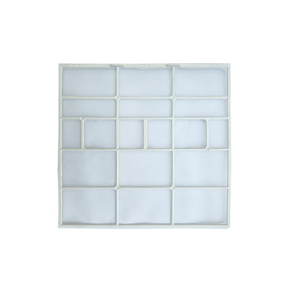 Indoor Air Conditioner Filter Accessories Hanging Dust Screen For AC Outlet Plastic Mesh Cover