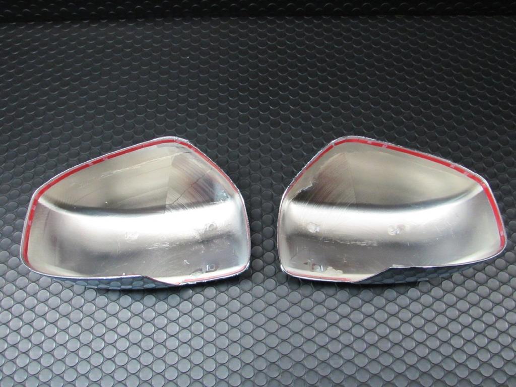 BRIGHTZ Chrome Door Mirror Type for the eK Wagon B11W 11 eK Covers, B, [MIR-SID-099] (Model B, B11, Wagon, EK, EK, EKE, EKE, 16467)