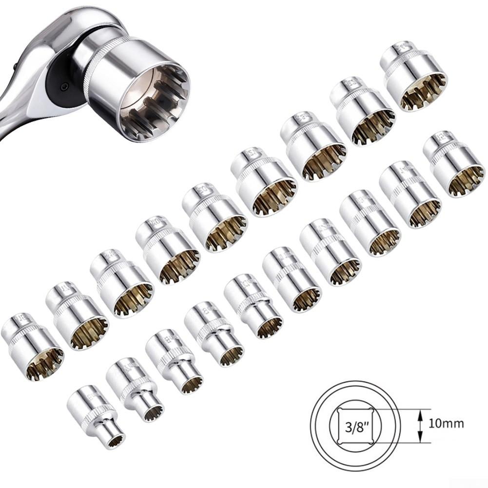 Bit de priză în 12 puncte 3/8\" Driver pătrat de înaltă calitate