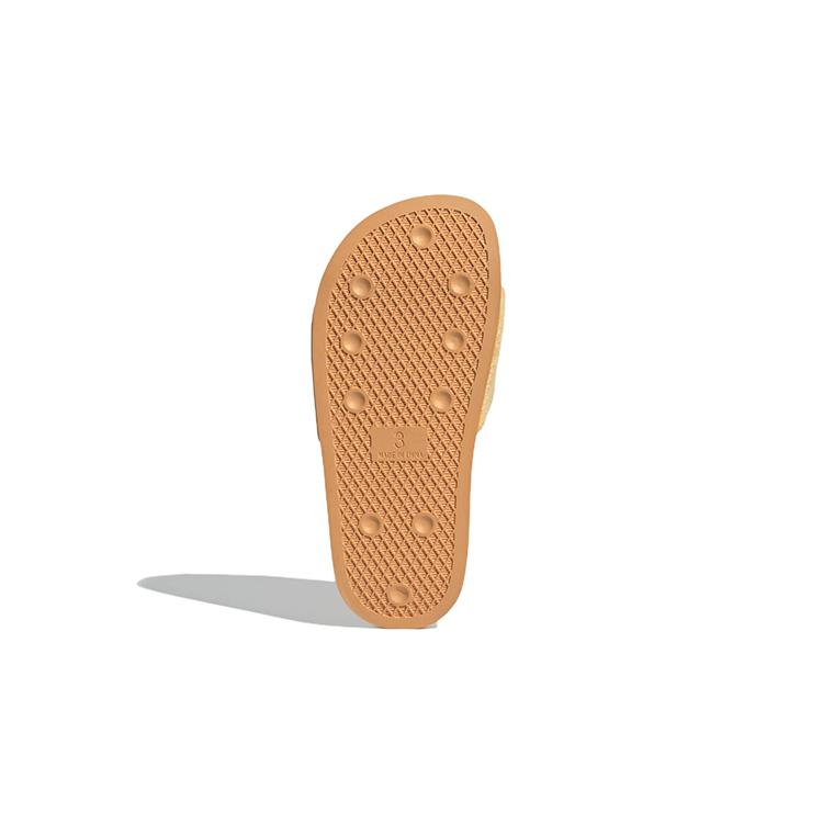 Adidas Originals Wear Resistant Kids' Slippers Orange Yellow Kids'