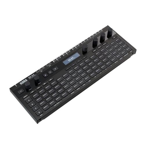 KORG SQ-64 Polyphonic Step Sequencer: Control any device with ease. Features include a wide range of connections, making it ideal for music production