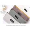 Large Capacity Pencil Bag Solid Color Pen Pouch New Stationery Bag  School Supplies