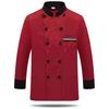 Catering and Restaurant Canteen Kitchen Short-sleeved Cake Teacher Work Clothes Bakery Pastry Chef Clothes Long-sleeved