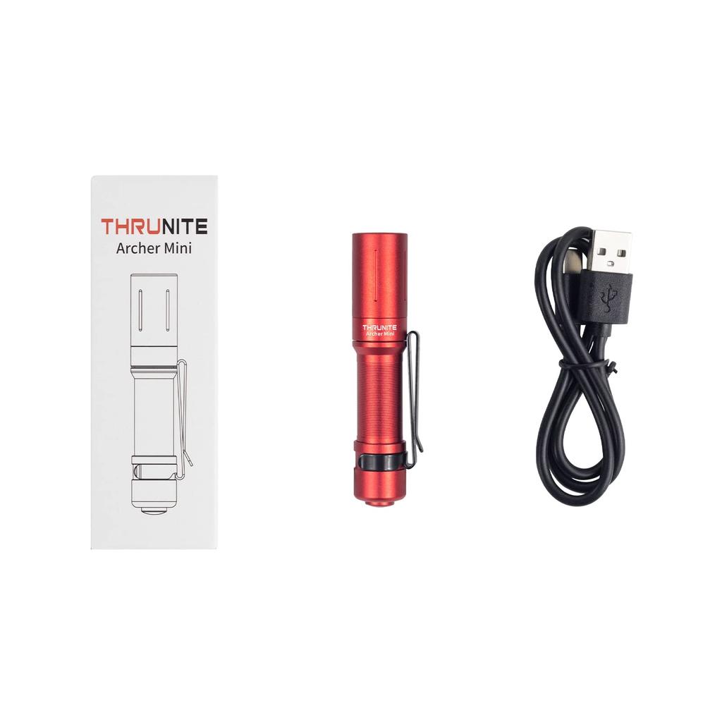 ThruNite Archer MINI Small Handy Light EDC Flashlight Equipped with SST20 LED Brightness Maximum 405 Lumens Maximum Irradiation Distance 87 meters