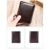 Men’s PU Leather Bifold Wallet RFID Blocking Short Wallet Multi Card Slot Coin Pocket ID Window Casual Business Wallet for Men