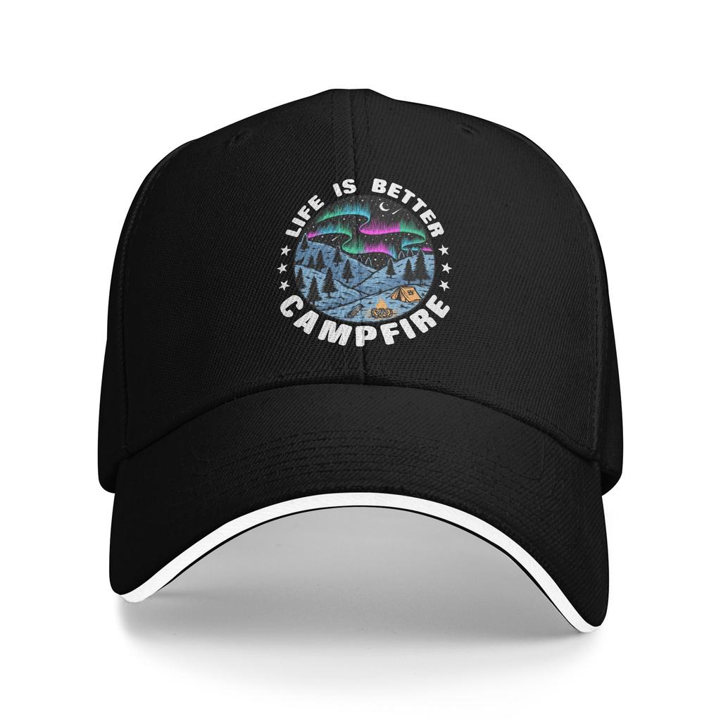 Personalized Mountain Camping Adventure Camper Baseball Cap Hip Hop Unisex WoUnisexs Adjustable  Dad Hat Autumn Snapback Caps