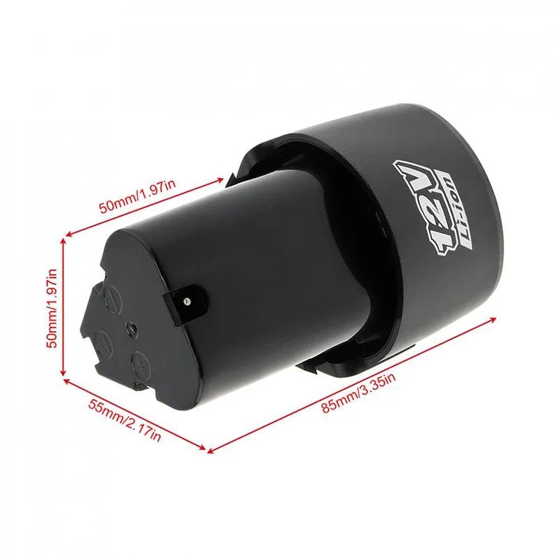 100% New 12V 9800mAh Type B Electric Tool Universal Charging Battery, Electric Screwdriver, Drill Lithium-Ion Battery