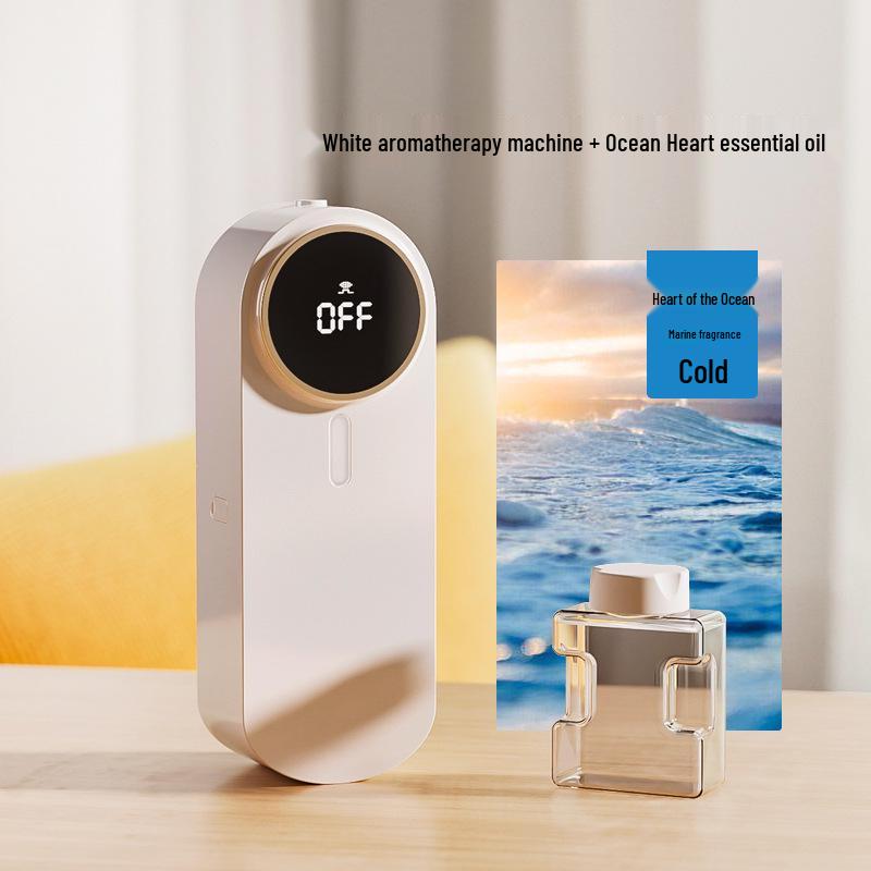 Automatic Essential Oil Aroma Diffuser with Timer - Silent Air Freshener for Hotels and Bathrooms