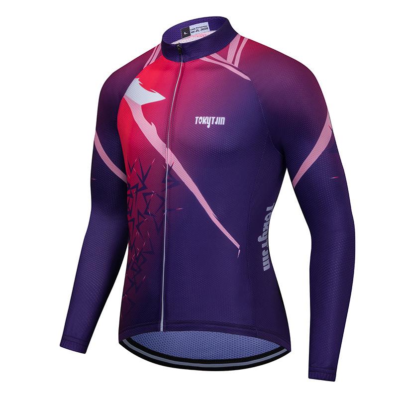 Cycling Sportswear with Set Breathable Cycling Shirt Cycling Top Pants 2026 Long Sleeve Autumn Breathable Cycling Suit Set