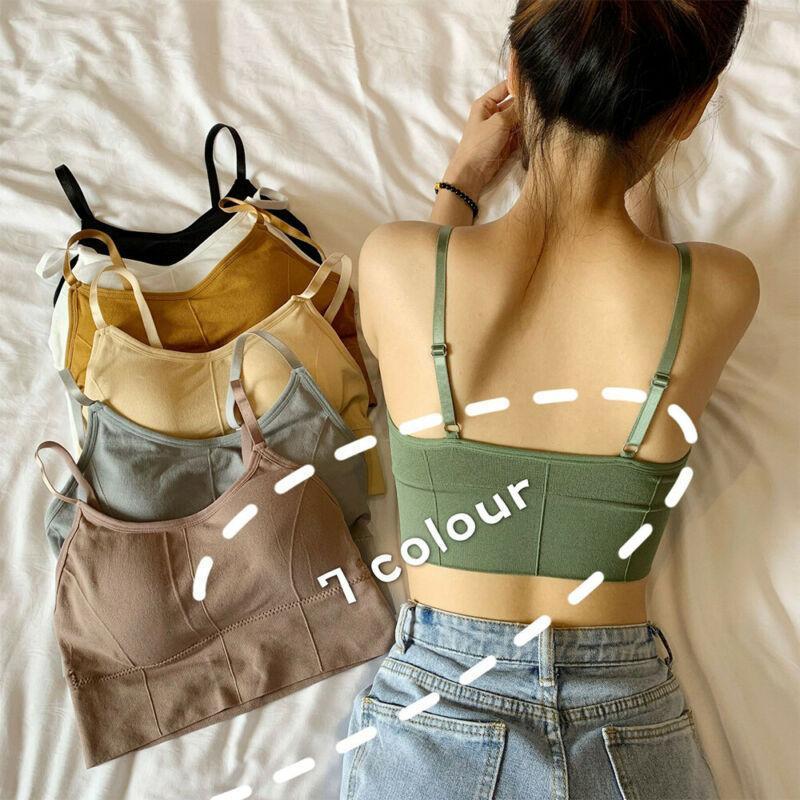 Mujer Tubo de eslinga Top Underwear Sport Bra Solid Color V Cuello Sin  Costuras Entrenamiento Correa de Carrera Envuelta en Forma de U comprar a  buen precio — entrega gratuita, reseñas reales