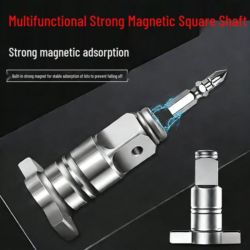 Super Strong Multifunctional Electric Wrench with Magnetic Square Shaft