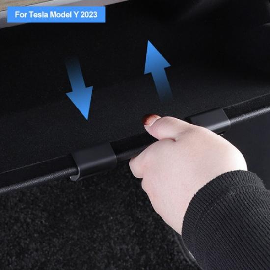 Car Glove Box Hidden Hook Purse Bag Hanger Hat Holder For Tesla Model Y 2023