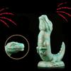 Liquid Silicone Dragon Shape Dildo Anal Plug Adult Anal Sex Toys with Suction Cup Realistic Penis Fisting Slave BDSM