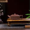 200ml | Authentic Yixing Zisha Teapot | Full Handmade | Fu Ban Xia Qu - Ziyu Jin Sha