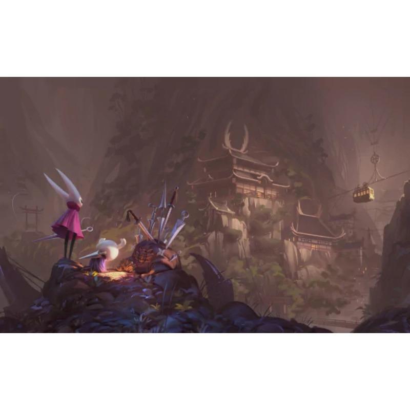 The Game Poster Decoration Painting Hollow Knight  Map HD Canvas  Painting of Hallownest Poster Wall Art Pictures Home Decor
