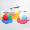 Summer Women Men Helicopter Propeller Baseball Caps Colorful Patchwork Sun Cap Children Kids Adjustable Snapback Dad Hat