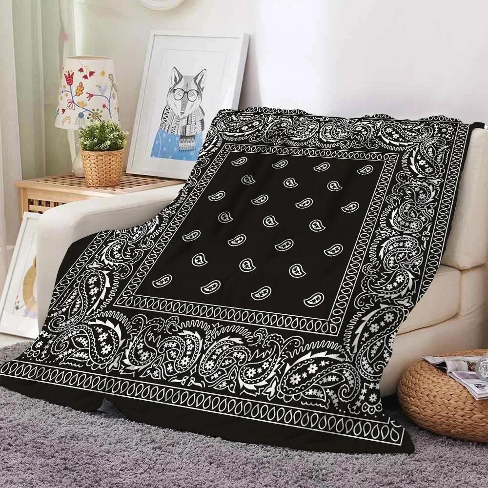 Bohemia Theme Flannel Throw Blanket Soft Warm Mystery for Bedroom Sofa Bed Decor Kids Adult Camping Gift King Queen Size Blanket