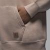 Jordan Flight Fleece Hoodie Women Tops Mid-Brown FB5111-244