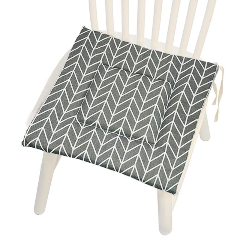 Printed Felt Square Chair Cushion