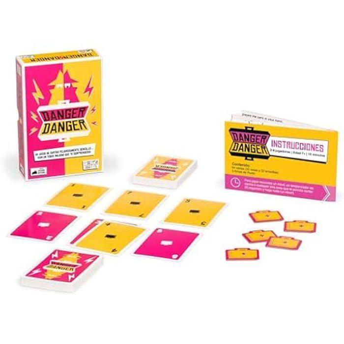 Jeu de cartes - EXPLODING KITTENS - Danger Danger - 2 à 8 joueurs - À partir de 6 ans - Action rapide