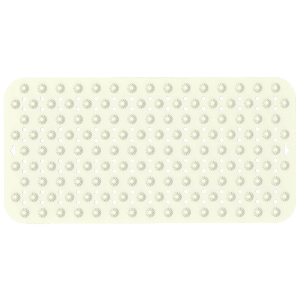Bath Mat With Effective Drainage Holes Drain Mat 60*60 Cm Silicone Bath Mat Anti-slip Safety Mat Versatile Size Options