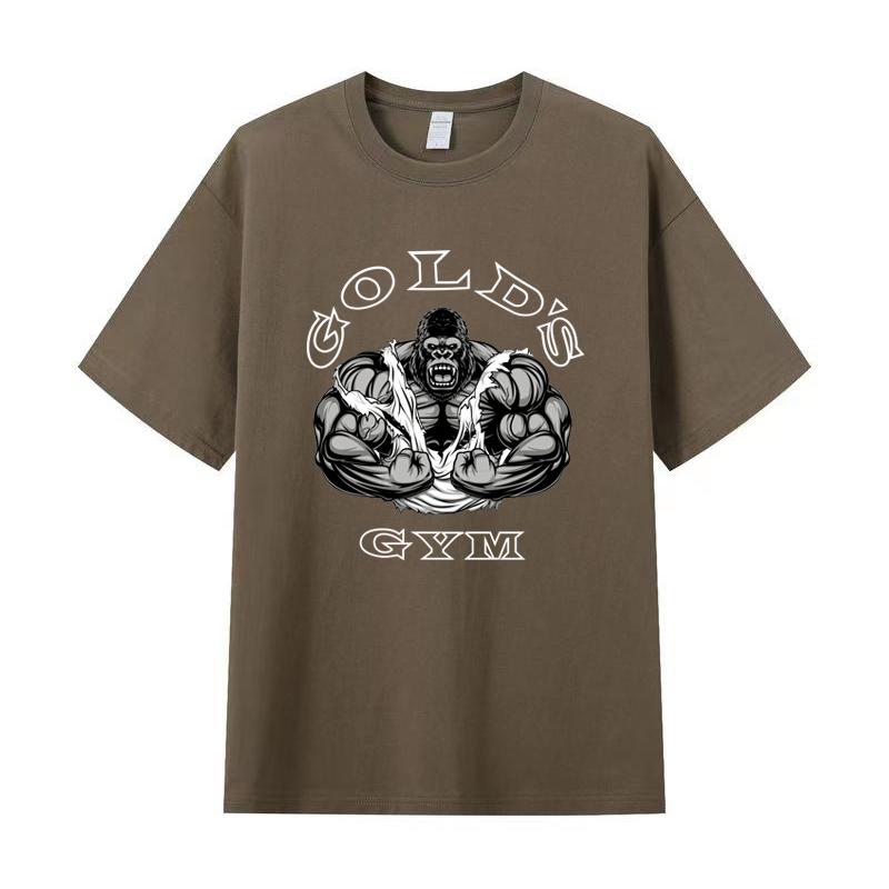 Tricou de vară pentru bărbați Tricou imprimat cu mâneci scurte din bumbac de înaltă calitate Tricou pentru femei Cămașă sport la modă Top de jogging casual