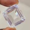 105.75 Cts Heated Ceylon Sapphire White Emerald Shape Loose Gemstone