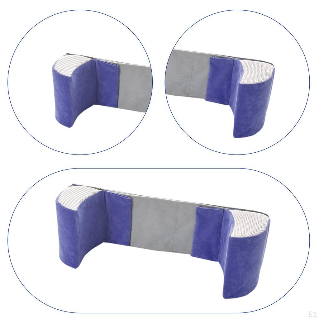 Chair Lateral Support Cushion Wedge Pillows Comfortable Back Side Pads Soft Removable Cover