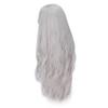 1 3 BJD Doll Hair Soft Smoothly Silver Gray Naturally Curly BJD Doll Wavy Hair Wig for Dress Up DIY