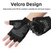 Wear Resistant Motorcycle Gloves Breathable Bicycle Gloves Half Finger Gloves  Electric Bike