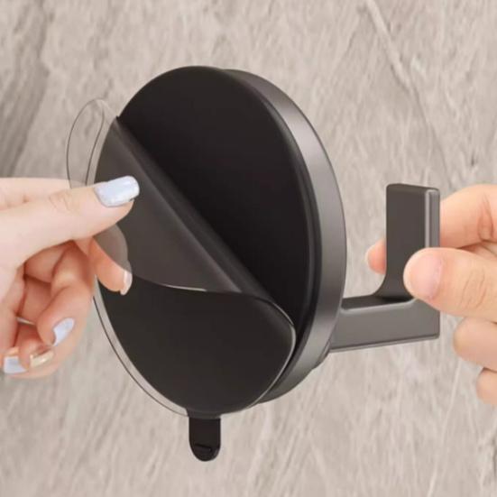 1/2/4/6Pcs Suction Cup Hooks No Drill Suction Towel Holder Multifunctional Glass Door Hooks Bathroom Hanging Hooks