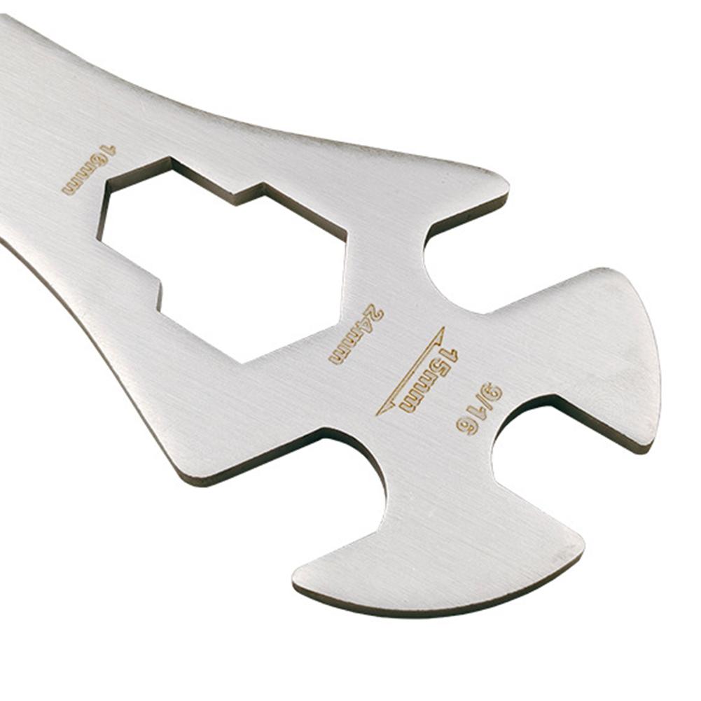 Bicycle Pedal Wrench 15mm 9/16in MTB Pedal Removal Wrench Bike Pedal Wrench for Efficient Repair of Road and Mountain Bikes
