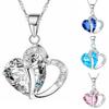 Terrific Women Necklace Exquisite Heart Shape All-Matched