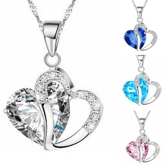 Terrific Women Necklace Exquisite Heart Shape All-Matched